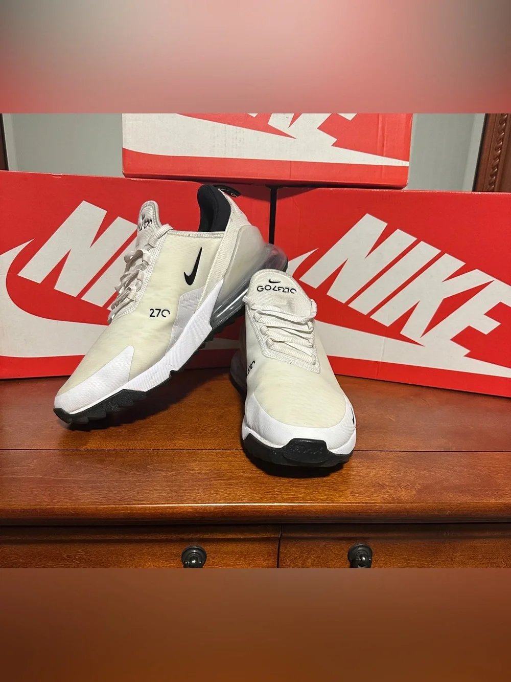 Nike Air Max 270 Golf 'White Black' (2020)
